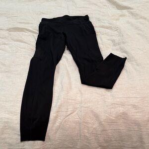 lululemon athletica Black Leggings with Side Pockets